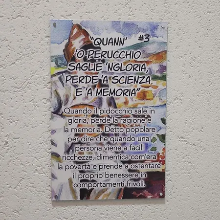 Tammurriata Nera Bedroom Naples